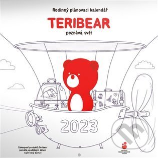 Rodinný plánovací kalendář TERIBEAR 2023, Presco Group, 2022