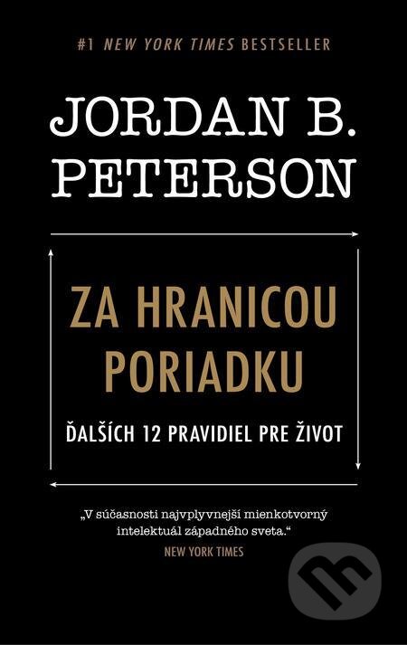 E-kniha: Za hranicou poriadku (Jordan B. Peterson). Tatran, 2022 E-kniha: Za hranicou poriadku (Jordan B. Peterson). Tatran, 2022