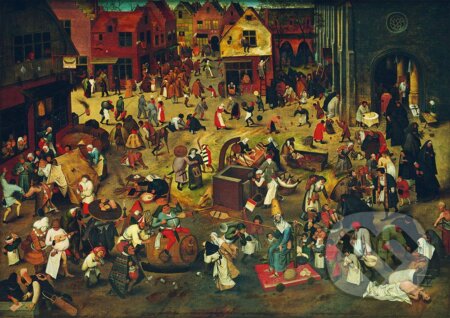 Puzzle: Pieter Bruegel the Elder - The Fight Between Carnival and Lent, 1559 (Bluebird). Bluebird, 2022 Puzzle: Pieter Bruegel the Elder - The Fight Between Carnival and Lent, 1559 (Bluebird). Bluebird, 2022