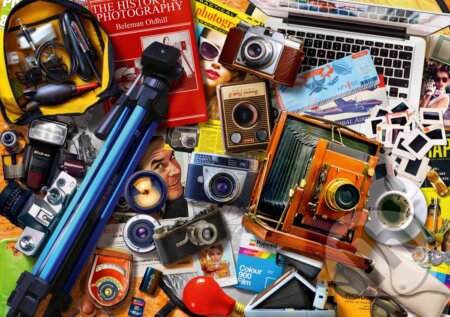 Puzzle: Retro Camera Tabletop (Bluebird). Bluebird, 2022 Puzzle: Retro Camera Tabletop (Bluebird). Bluebird, 2022