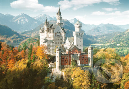 Puzzle: Zámok Neuschwanstein, Nemecko (Castorland). Castorland Puzzle: Zámok Neuschwanstein, Nemecko (Castorland). Castorland