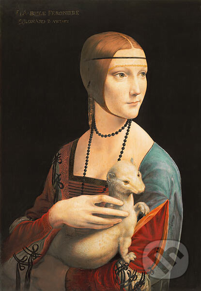 Puzzle: Kópia: Dáma s hranostajom (Leonardo da Vinci). Castorland Puzzle: Kópia: Dáma s hranostajom (Leonardo da Vinci). Castorland