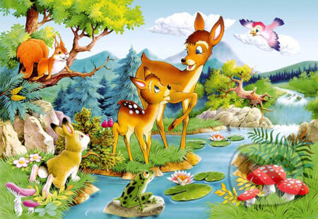 Puzzle: Bambi (Castorland). Castorland Puzzle: Bambi (Castorland). Castorland