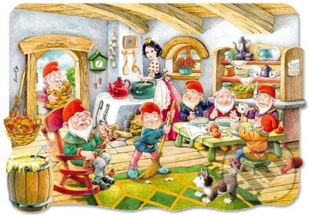 Puzzle: Snehulienka a sedem trpaslíkov (Castorland). Castorland Puzzle: Snehulienka a sedem trpaslíkov (Castorland). Castorland