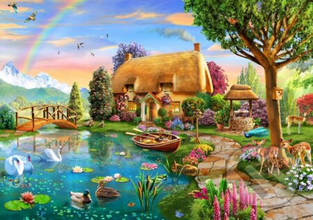 Puzzle: Lakeside Cottage (Bluebird). Bluebird, 2022 Puzzle: Lakeside Cottage (Bluebird). Bluebird, 2022
