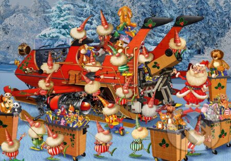 Puzzle: Ruyer: Ready for Christmas Delivery Season (Bluebird). Bluebird, 2022 Puzzle: Ruyer: Ready for Christmas Delivery Season (Bluebird). Bluebird, 2022