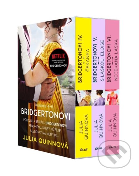 Kniha: Bridgertonovi 4-6 (Julia Quinn), 2022 Kniha: Bridgertonovi 4-6 (Julia Quinn), 2022