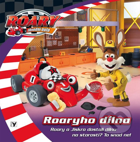 Kniha: Roary - závodní auto: Roaryho dílna (Albatros CZ). Albatros CZ, 2009 Kniha: Roary - závodní auto: Roaryho dílna (Albatros CZ). Albatros CZ, 2009
