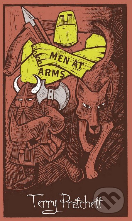 Kniha: Men at Arms (Terry Pratchett). Orion, 2014 Kniha: Men at Arms (Terry Pratchett). Orion, 2014