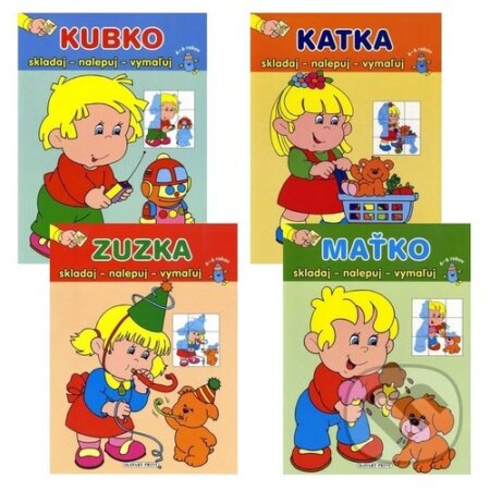 Kniha: Skladaj - nalepuj - vymaľuj (kolekcia) (Slovart Print). Slovart Print Kniha: Skladaj - nalepuj - vymaľuj (kolekcia) (Slovart Print). Slovart Print