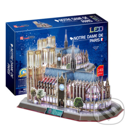 Puzzle: LED - Notre Dame de Paris (CubicFun). CubicFun, 2014 Puzzle: LED - Notre Dame de Paris (CubicFun). CubicFun, 2014