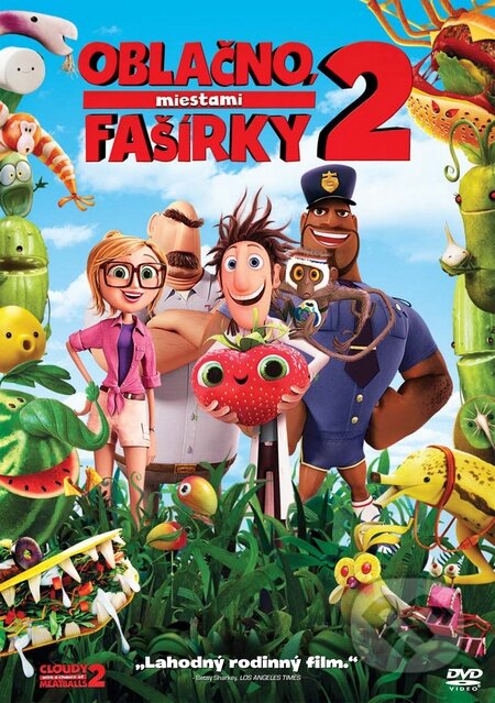 Film: Oblačno, miestami fašírky 2 (Cody Cameron a Kris Pearn) (DVD). Bonton Film, 2014 Film: Oblačno, miestami fašírky 2 (Cody Cameron a Kris Pearn) (DVD). Bonton Film, 2014