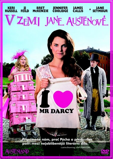 Film: V zemi Jane Austenové (Jerusha Hess) (). Bonton Film, 2014 Film: V zemi Jane Austenové (Jerusha Hess) (). Bonton Film, 2014