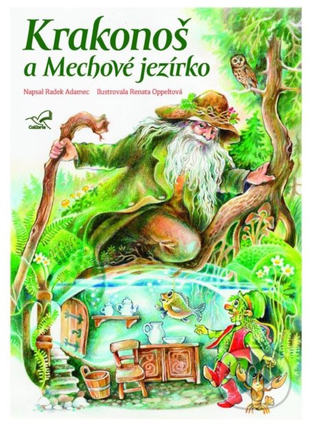 Kniha: Krakonoš a Mechové jezírko (Radek Adamec). GMP Group / Colibris, 2022 Kniha: Krakonoš a Mechové jezírko (Radek Adamec). GMP Group / Colibris, 2022