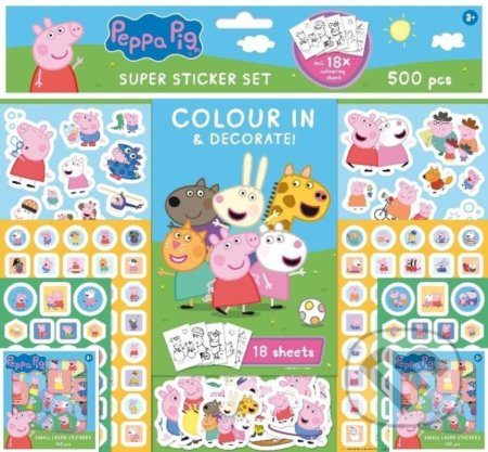 Peppa Pig - Samolepkový set 500 (Jiří Models). Jiří Models, 2022 Peppa Pig - Samolepkový set 500 (Jiří Models). Jiří Models, 2022