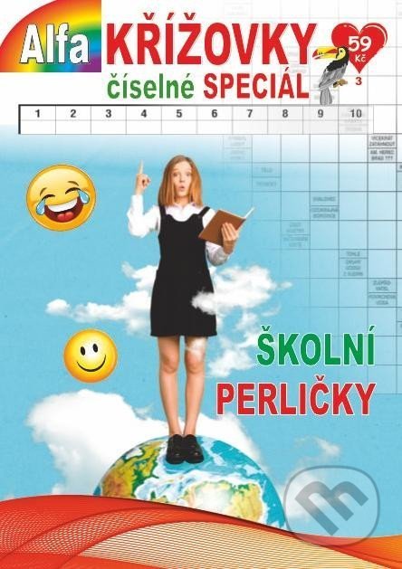 Kniha: Křížovky číselné speciál 3/2022 - Školní perličky (Alfasoft). Alfasoft, 2022 Kniha: Křížovky číselné speciál 3/2022 - Školní perličky (Alfasoft). Alfasoft, 2022
