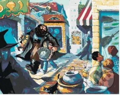 Malování podle čísel: Harry Potter - Příčná ulice (Zuty). Zuty, 2022 Malování podle čísel: Harry Potter - Příčná ulice (Zuty). Zuty, 2022
