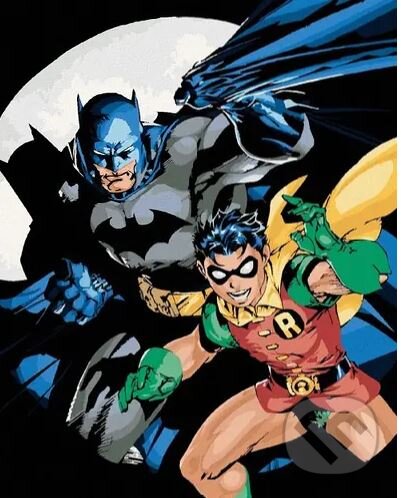 Malování podle čísel: Batman a Robin (Zuty). Zuty, 2022 Malování podle čísel: Batman a Robin (Zuty). Zuty, 2022