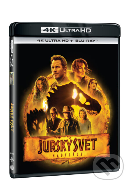 Film: Jurský svět: Nadvláda Ultra HD Blu-ray (Colin Trevorrow) (UltraHDBlu-ray). Magicbox, 2022 Film: Jurský svět: Nadvláda Ultra HD Blu-ray (Colin Trevorrow) (UltraHDBlu-ray). Magicbox, 2022