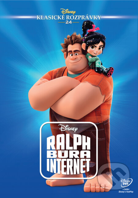 Film: Ralph búra internet (SK) - Edícia Disney klasické rozprávky (Phil Johnston a Rich Moore) (DVD). Magicbox, 2022 Film: Ralph búra internet (SK) - Edícia Disney klasické rozprávky (Phil Johnston a Rich Moore) (DVD). Magicbox, 2022