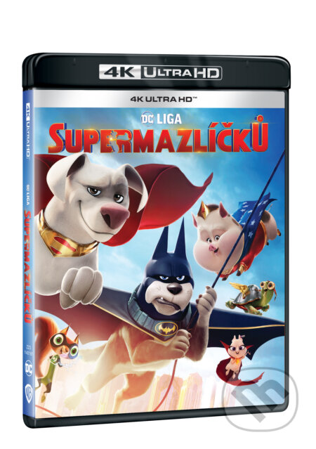 Film: DC Liga supermazlíčků Ultra HD Blu-ray (Jared Stern) (UltraHDBlu-ray). Magicbox, 2022 Film: DC Liga supermazlíčků Ultra HD Blu-ray (Jared Stern) (UltraHDBlu-ray). Magicbox, 2022