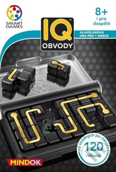 Spoločenská hra: SMART - IQ Obvody (Mindok). Mindok, 2022 Spoločenská hra: SMART - IQ Obvody (Mindok). Mindok, 2022