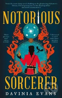 Kniha: Notorious Sorcerer (Davinia Evans). Little, Brown, 2022 Kniha: Notorious Sorcerer (Davinia Evans). Little, Brown, 2022
