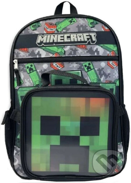Školský batoh Minecraft TNT Creeper, , 2022