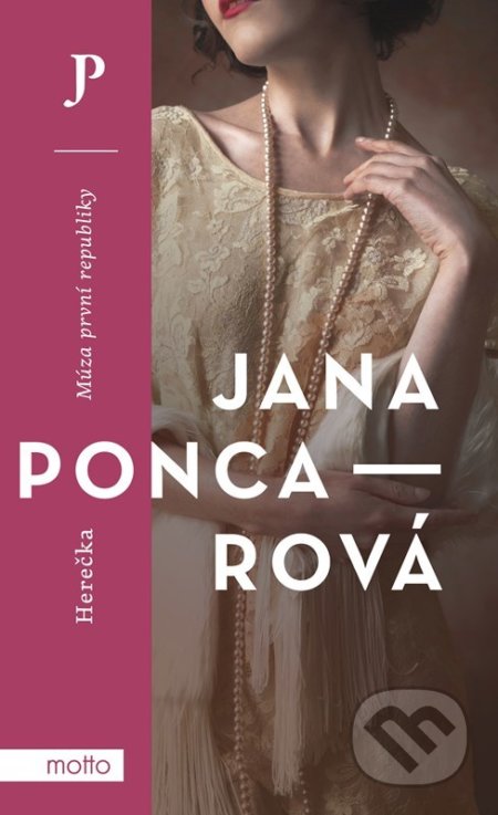 Kniha: Herečka (Jana Poncarová). Motto, 2022 Kniha: Herečka (Jana Poncarová). Motto, 2022