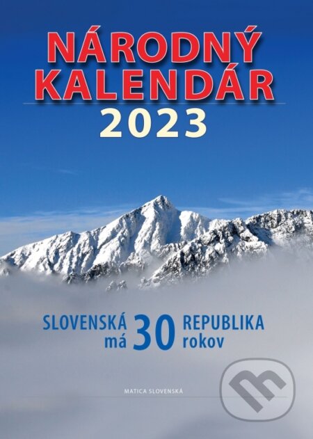 Kniha: Národný kalendár 2023 (Štefan Haviar). Matica slovenská, 2022 Kniha: Národný kalendár 2023 (Štefan Haviar). Matica slovenská, 2022