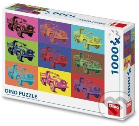 Puzzle: Pop art Tatra (Dino). Dino, 2022 Puzzle: Pop art Tatra (Dino). Dino, 2022
