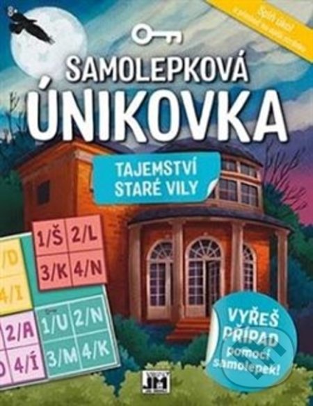 Kniha: Samolepková únikovka - Tajemství staré vily (Jiří Models). Jiří Models, 2022 Kniha: Samolepková únikovka - Tajemství staré vily (Jiří Models). Jiří Models, 2022