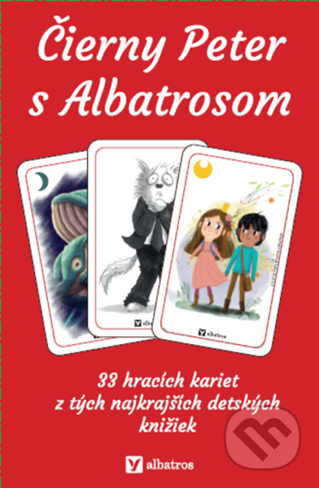 Spoločenská hra: Karty Čierny Peter s postavičkami z Albatrosu (Albatros SK). Albatros SK, 2022 Spoločenská hra: Karty Čierny Peter s postavičkami z Albatrosu (Albatros SK). Albatros SK, 2022