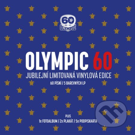 Hudobné CD: Olympic: 60 LP (Hudobné albumy). Hudobné albumy, 2022 Hudobné CD: Olympic: 60 LP (Hudobné albumy). Hudobné albumy, 2022