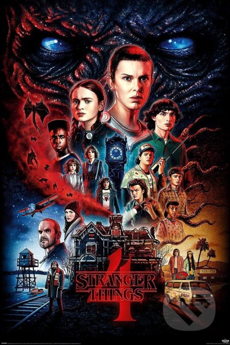 Plagát Stranger Things 4 - Vecna (Pyramid International). Pyramid International, 2022 Plagát Stranger Things 4 - Vecna (Pyramid International). Pyramid International, 2022