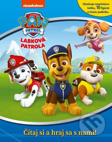 Kniha: Labková patrola: Čítaj si a hraj sa s nami! (Egmont SK). Egmont SK, 2022 Kniha: Labková patrola: Čítaj si a hraj sa s nami! (Egmont SK). Egmont SK, 2022