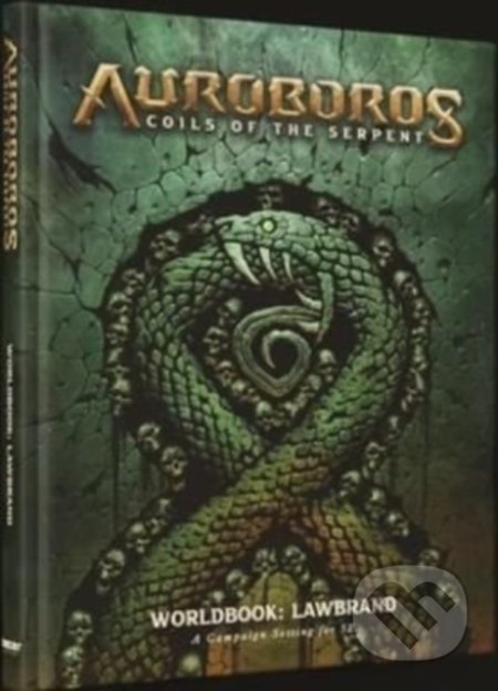 Kniha: Auroboros: Coils of the Serpent (Chris Metzen). Titan Books, 2022 Kniha: Auroboros: Coils of the Serpent (Chris Metzen). Titan Books, 2022
