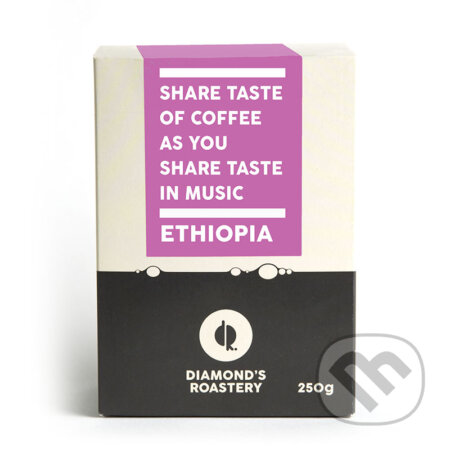 Kávy a čaje: Ethiopia Keramo Natural (Diamonds Roastery). Diamonds Roastery, 2022 Kávy a čaje: Ethiopia Keramo Natural (Diamonds Roastery). Diamonds Roastery, 2022