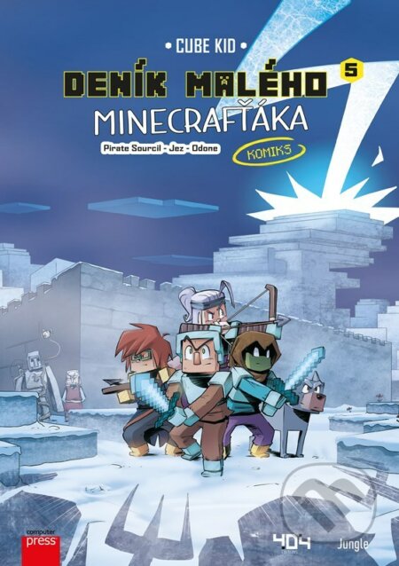 E-kniha: Deník malého Minecrafťáka: komiks 5 (Cube Kid). Computer Press, 2022 E-kniha: Deník malého Minecrafťáka: komiks 5 (Cube Kid). Computer Press, 2022