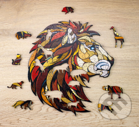 Puzzle: Drevené puzzle – Lev veľkosť S (ECO WOOD ART). ECO WOOD ART, 2022 Puzzle: Drevené puzzle – Lev veľkosť S (ECO WOOD ART). ECO WOOD ART, 2022
