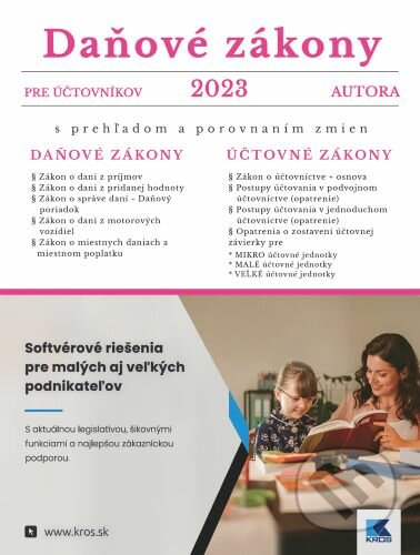Kniha: Daňové zákony 2023 pre účtovníkov (Porada s.k.). Porada s.k., 2023 Kniha: Daňové zákony 2023 pre účtovníkov (Porada s.k.). Porada s.k., 2023
