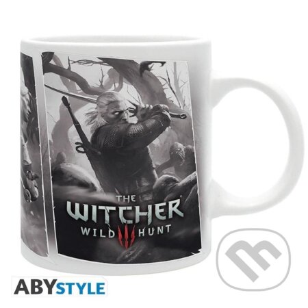 Zaklínač keramický Hrnček 320 ml - Geralt, Ciri a Yennefer (ABYstyle). ABYstyle, 2022 Zaklínač keramický Hrnček 320 ml - Geralt, Ciri a Yennefer (ABYstyle). ABYstyle, 2022