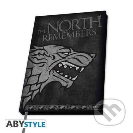 Game of Thrones Zápisník A5 - Stark (ABYstyle). ABYstyle, 2022 Game of Thrones Zápisník A5 - Stark (ABYstyle). ABYstyle, 2022