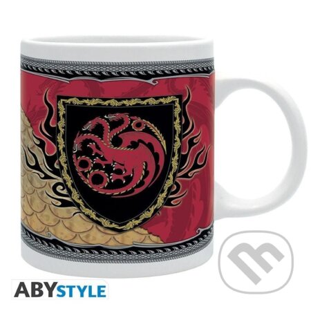 House of the Dragon keramický Hrnček 320 ml - Znak Targaryenů (ABYstyle). ABYstyle, 2022 House of the Dragon keramický Hrnček 320 ml - Znak Targaryenů (ABYstyle). ABYstyle, 2022
