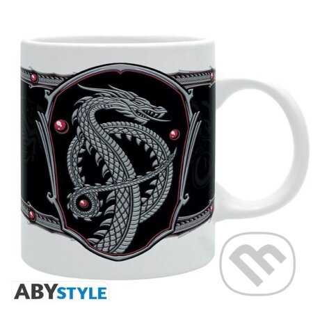 House of the Dragon keramický Hrnček 320 ml - Silver Dragon (ABYstyle). ABYstyle, 2022 House of the Dragon keramický Hrnček 320 ml - Silver Dragon (ABYstyle). ABYstyle, 2022