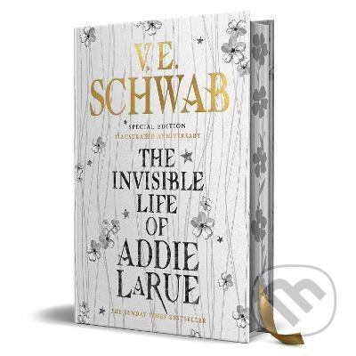 Kniha: The Invisible Life of Addie LaRue (V.E. Schwab). Titan Books, 2022 Kniha: The Invisible Life of Addie LaRue (V.E. Schwab). Titan Books, 2022