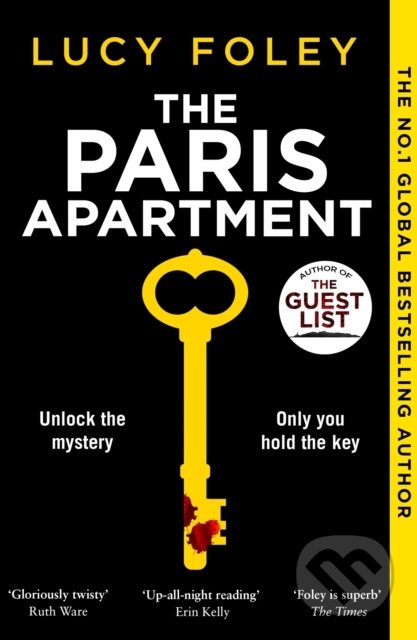 Kniha: The Paris Apartment (Lucy Foley). HarperCollins, 2022 Kniha: The Paris Apartment (Lucy Foley). HarperCollins, 2022