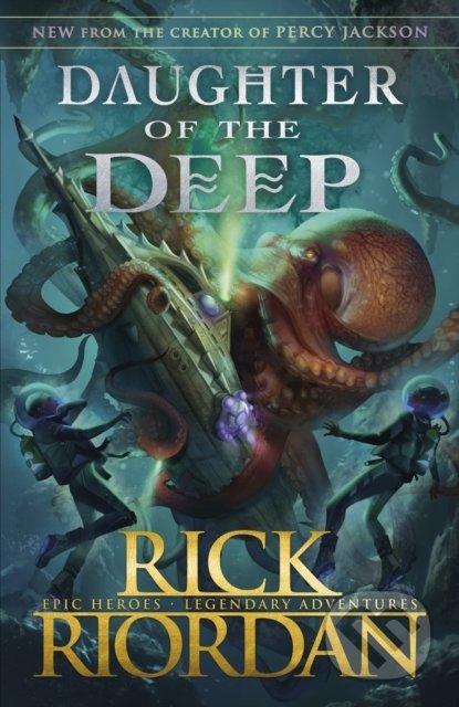Kniha: Daughter of the Deep (Rick Riordan). Penguin Books, 2022 Kniha: Daughter of the Deep (Rick Riordan). Penguin Books, 2022