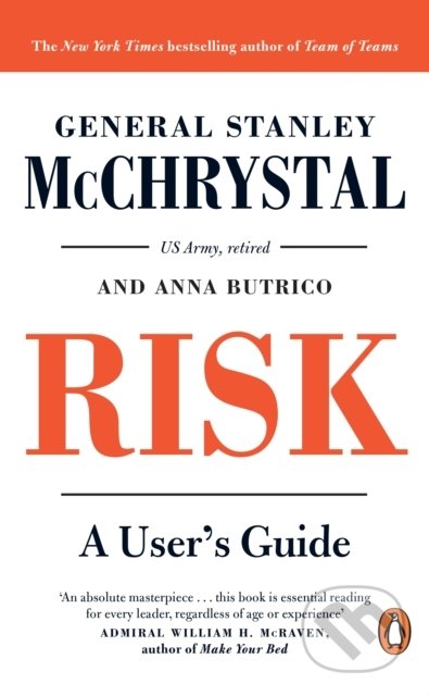 Kniha: Risk (General Stanley McChrystal). Penguin Books, 2022 Kniha: Risk (General Stanley McChrystal). Penguin Books, 2022