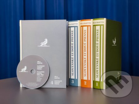 Kniha: Slovenské ľudové piesne I., II., III. a IV. zväzok (Béla Bartók). Hudobné centrum, 2022 Kniha: Slovenské ľudové piesne I., II., III. a IV. zväzok (Béla Bartók). Hudobné centrum, 2022